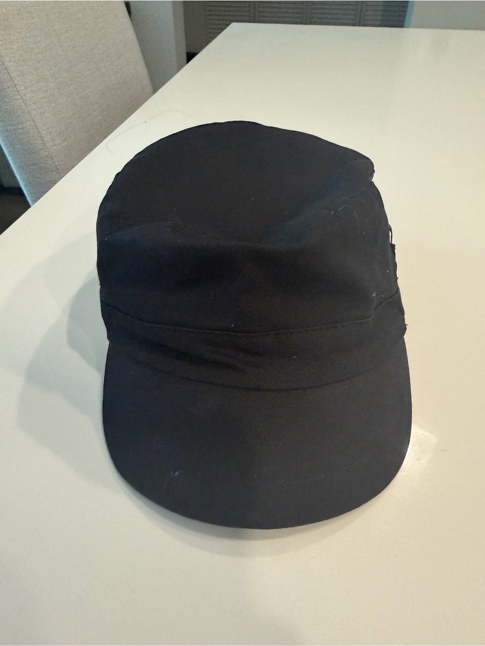 Black Military Cadet Cap
